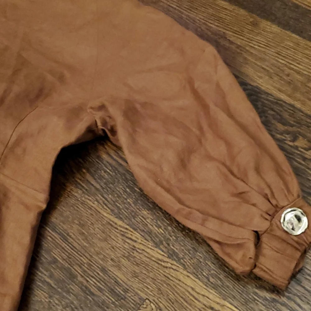 Nicholas Asilah Tie-Front Midi Linen Dress sz 4 NWT - Picture 5 of 14